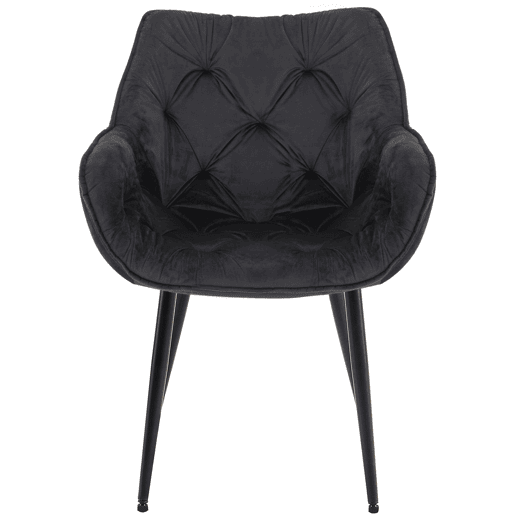 Silla Tanna en terciopelo 62X58X83 cm