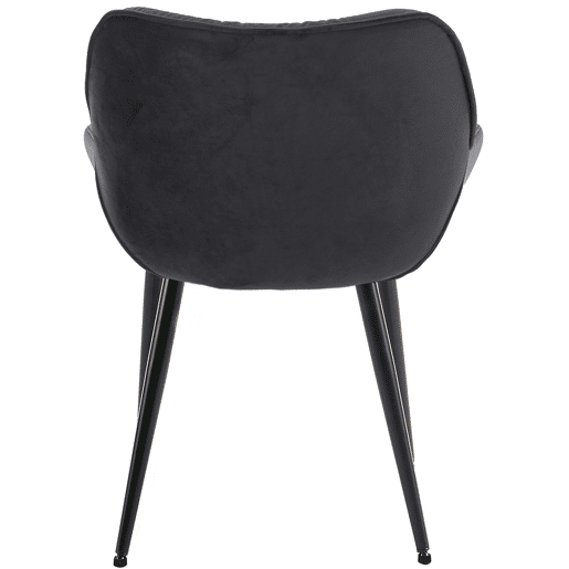 Silla Tanna en terciopelo 62X58X83 cm