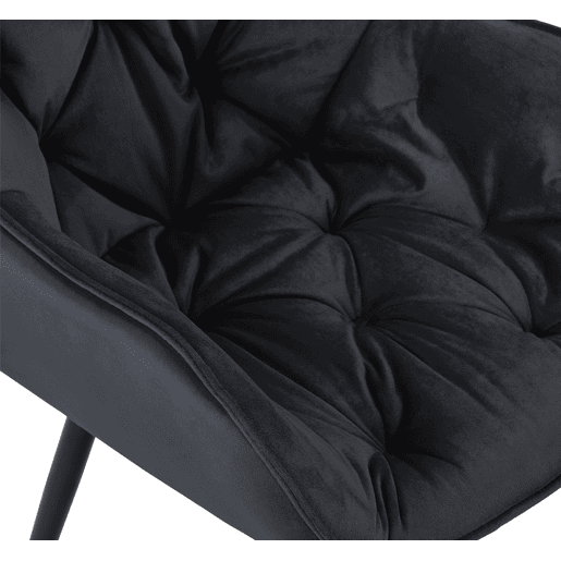 Silla Tanna en terciopelo 62X58X83 cm