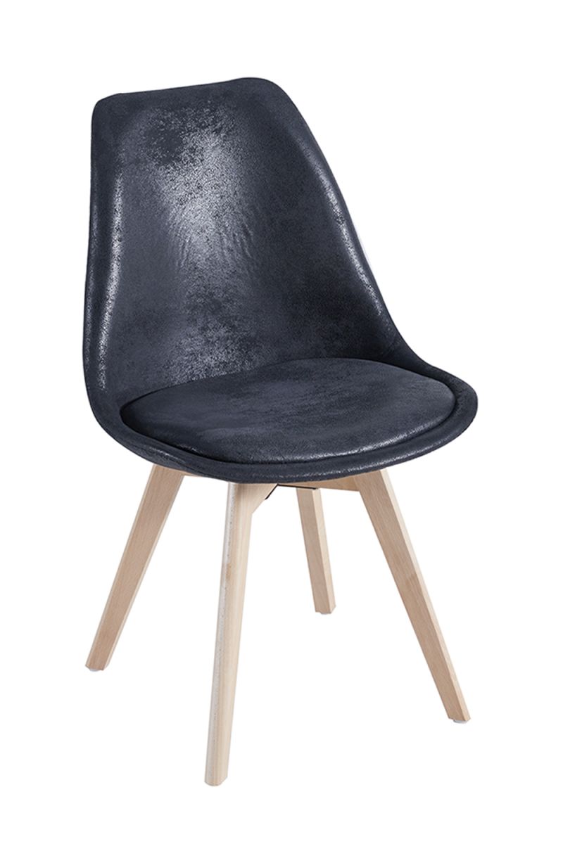 Silla synk vintage - negro