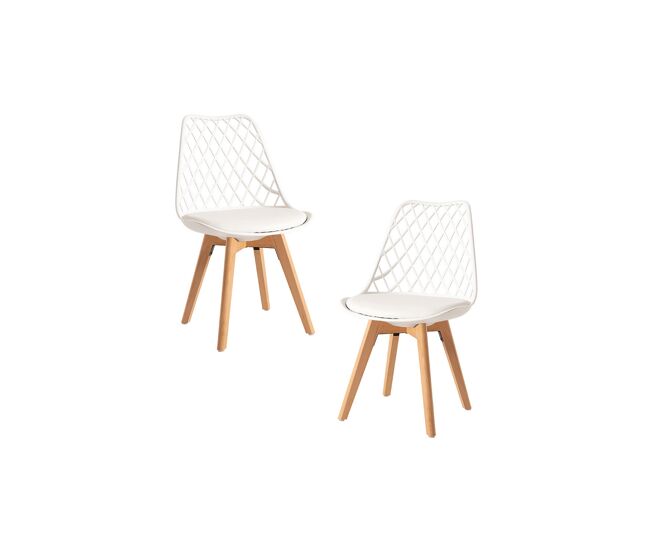 Pack 2 sillas mima - blanco