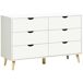 Cómoda con Cajone PB, Pino HOMCOM, hogar - muebles de dormitorio Cómoda con Cajone PB, Pino HOMCOM, hogar - muebles de dormitorio Blanco