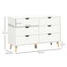 Cómoda con Cajone PB, Pino HOMCOM, hogar - muebles de dormitorio Cómoda con Cajone PB, Pino HOMCOM, hogar - muebles de dormitorio Blanco