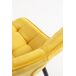 Silla Cade Terciopelo Silla Cade Terciopelo Amarillo
