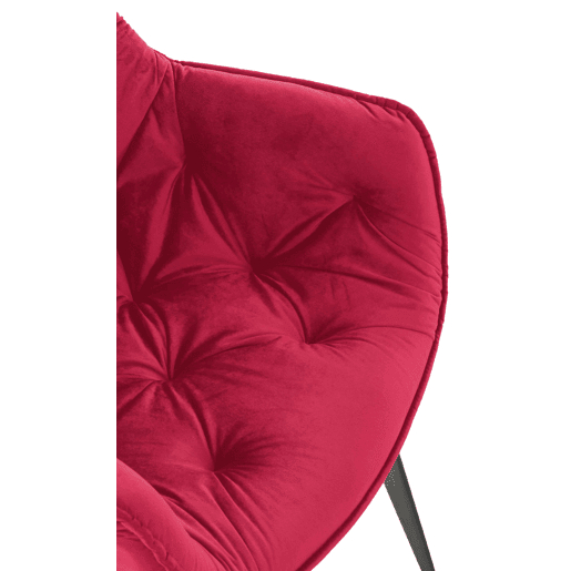 Silla Tanna en terciopelo 62X58X83 cm
