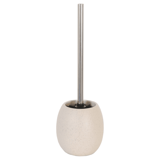 MSV Escobillero Manali de cerâmica em cor bege Ø13,5 x 39 cm