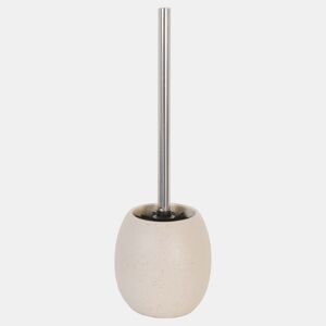 MSV Escobillero Manali de cerâmica em cor bege Ø13,5 x 39 cm