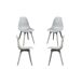 Pack 4 Sillas Kelen Suprym Pack 4 Sillas Kelen Suprym Gris Claro