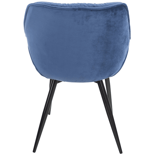 Silla Tanna en terciopelo 62X58X83 cm