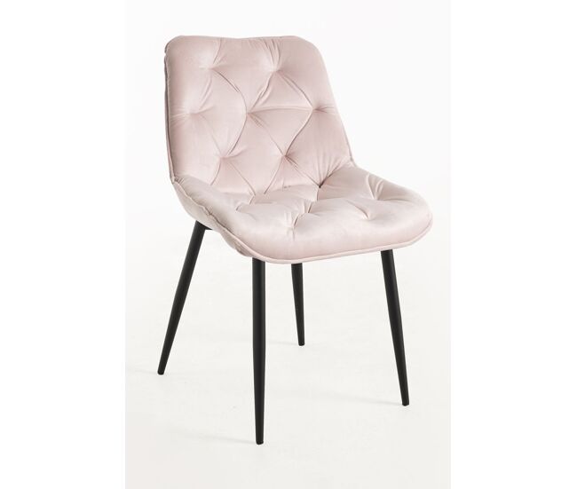 Silla Miska Terciopelo - Rosa