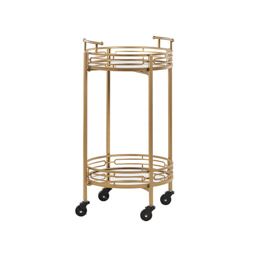 Carrinho de cozinha FARLEY Metal Dourado Carrinho de cozinha FARLEY Metal Dourado