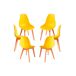 Pack 6 Sillas Kelen Pack 6 Sillas Kelen Amarillo