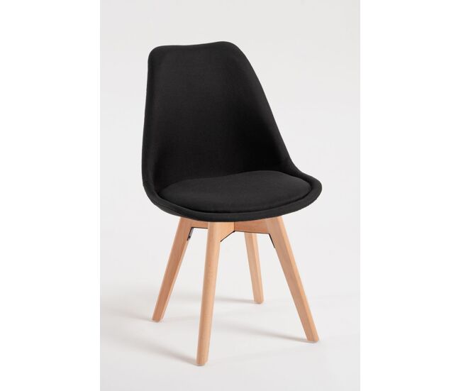 Silla synk tela - negro