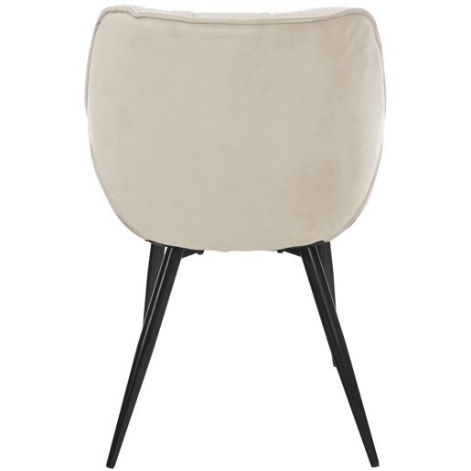 Silla Tanna en terciopelo 62X58X83 cm