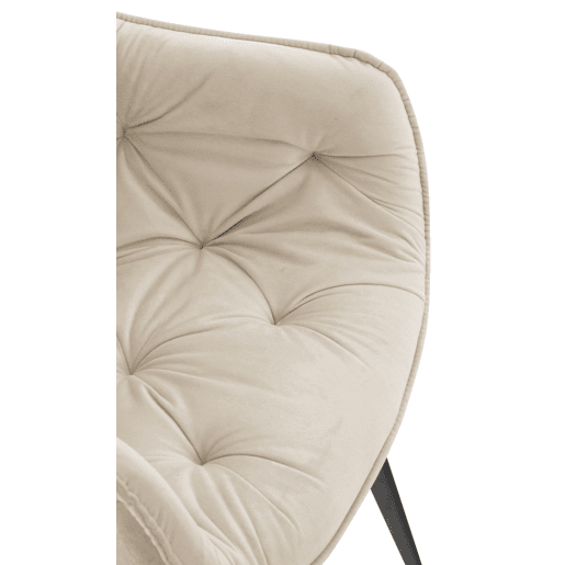 Silla Tanna en terciopelo 62X58X83 cm
