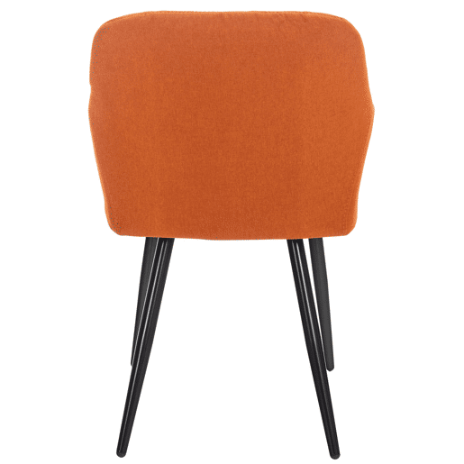 Silla de comedor Shila Tela Naranja 44X47X84 cm