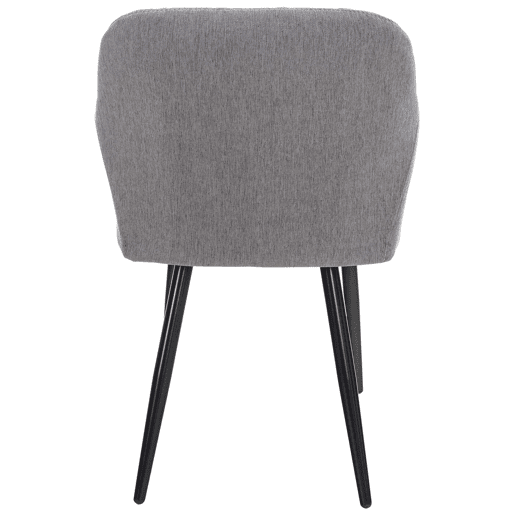 Silla de comedor Shila Tela Gris 44X47X84 cm