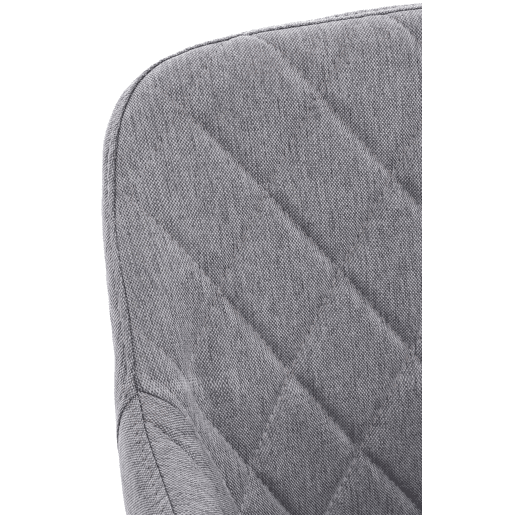 Silla de comedor Shila Tela Gris 44X47X84 cm