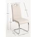 Silla Hallen Tela Silla Hallen Tela Beige