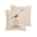 Beliani Cojín decorativo WATTLE Beliani Cojín decorativo WATTLE Beige