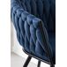 Silla Widny Black Terciopelo Silla Widny Black Terciopelo Azul