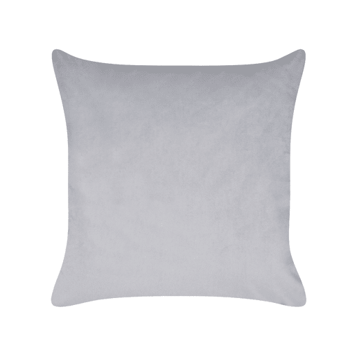 Conjunto de 2 almofadas decorativas OPHRYS Veludo 45 x 45 cm Cinzento