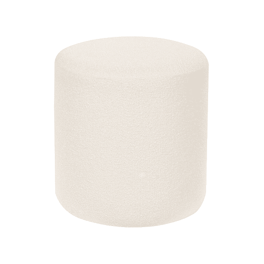 Pufe MOAB Bouclé Branco 39 cm 39 cm 41 cm Pufe MOAB Bouclé Branco 39 cm 39 cm 41 cm