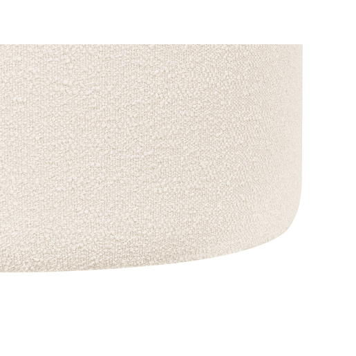 Pufe MOAB Bouclé Branco 39 cm 39 cm 41 cm Pufe MOAB Bouclé Branco 39 cm 39 cm 41 cm