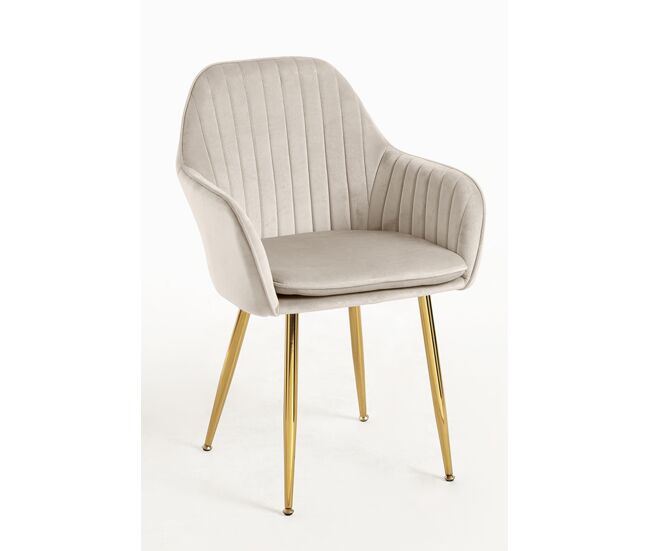 Silla chic golden - beige