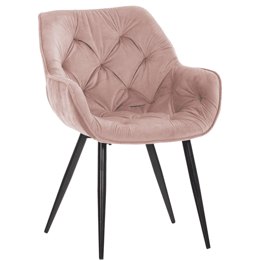 Silla Tanna en terciopelo 62X58X83 cm