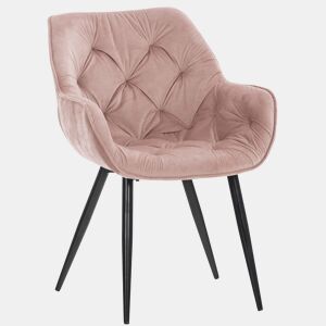 Silla Tanna en terciopelo 62X58X83 cm