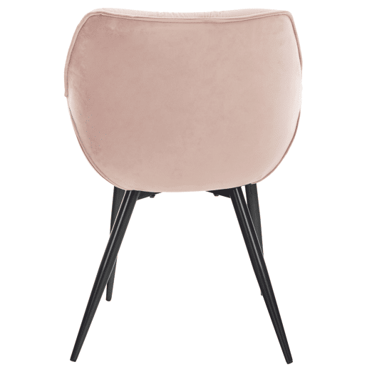 Silla Tanna en terciopelo 62X58X83 cm