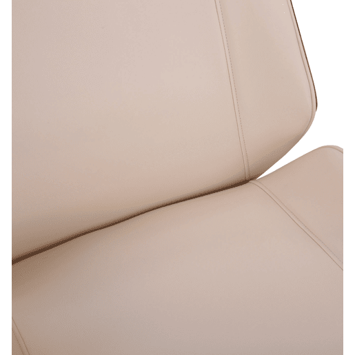 Silla De Oficina Varel Simil cuero Nogalcrema 66X58X110 cm