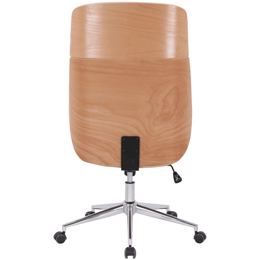 Silla de oficina Varel Simil cuero Naturalcrema 66X58X110 cm