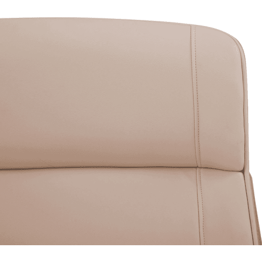 Silla de oficina Varel Simil cuero Naturalcrema 66X58X110 cm