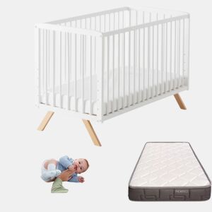Berço de co-sleeping Nuru + kit de co-sleeping + colchão HR