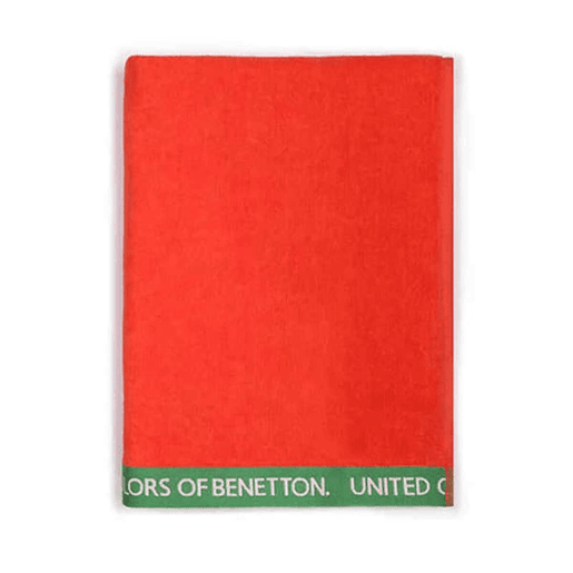 Toalha de Praia Benetton Rainbow Vermelho (160 x 90 cm)