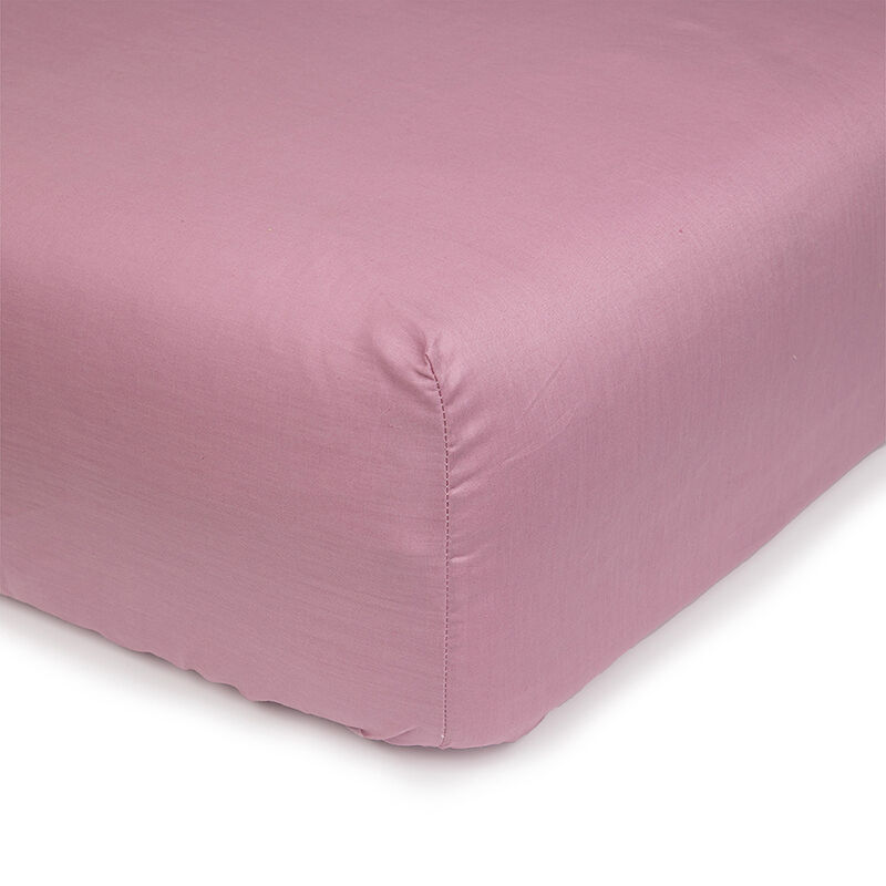 Sábana bajera ajustable 100% algodón. En colores lisos.