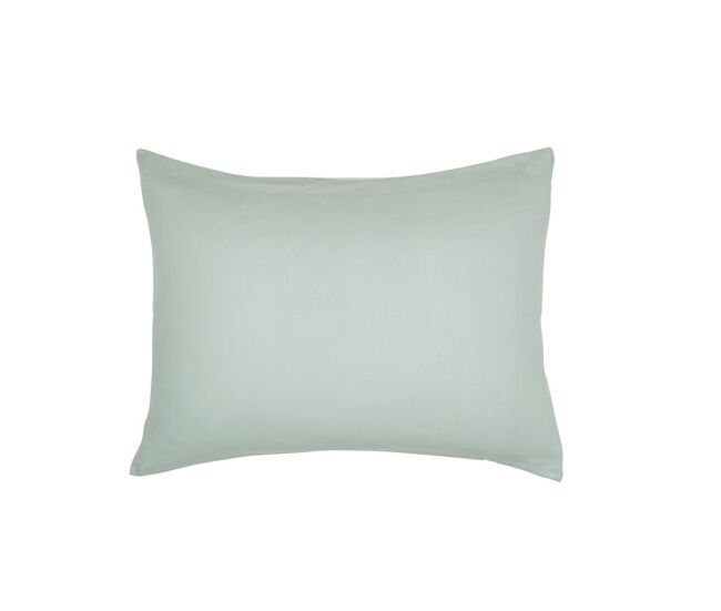 Funda de almohada/cuadrante 100% algodón, calidad 144 hilos. en colores lisos. turquesa 60x60cm