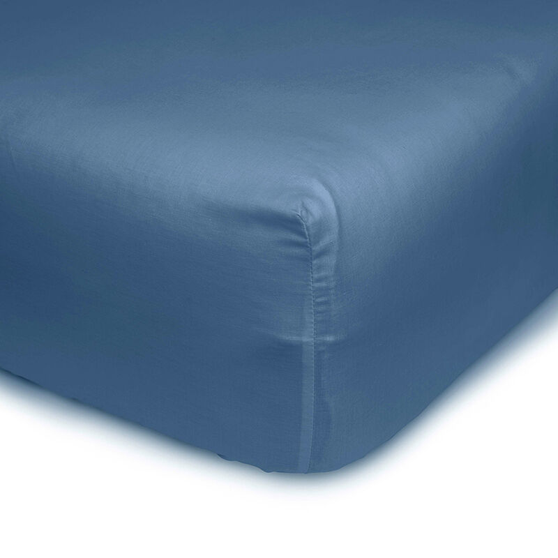 Sábana bajera ajustable 100% algodón. En colores lisos.