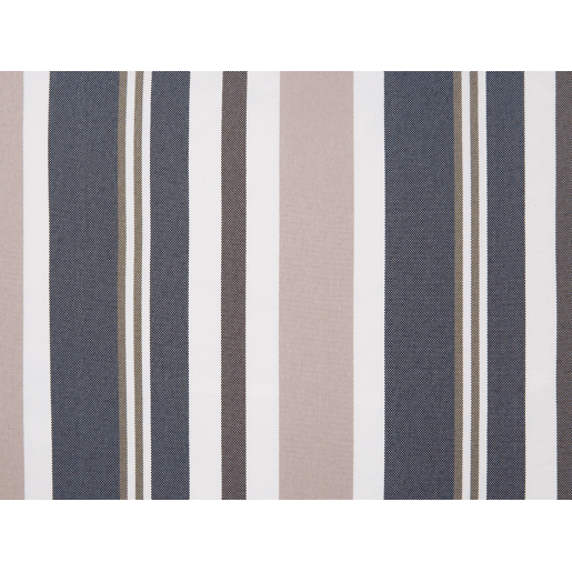 Conjunto de 2 almofadas de jardim KASTOS Às riscas 40 x 70 cm Taupe