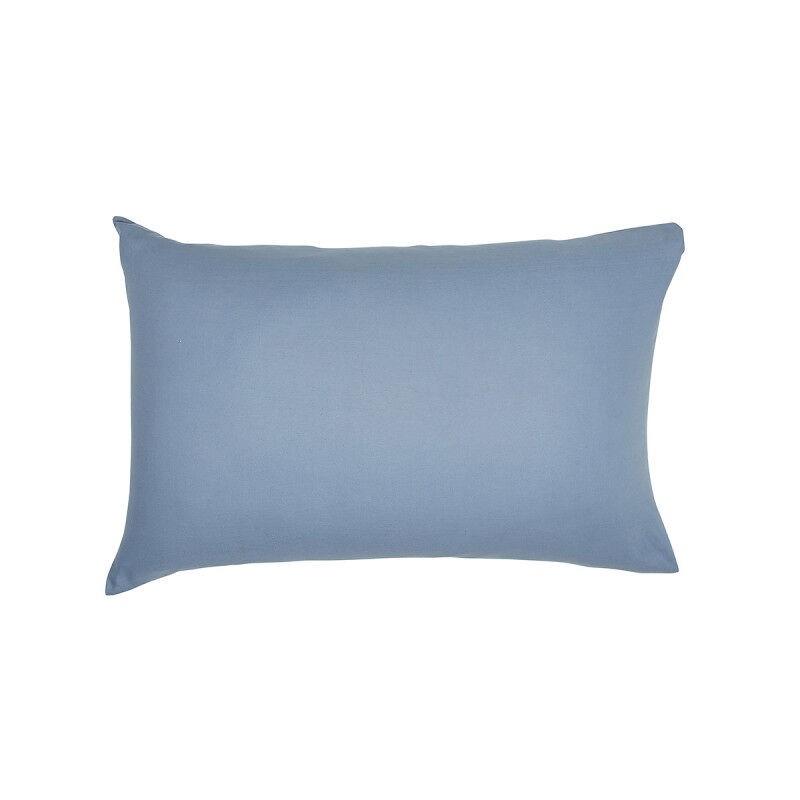 Funda de almohada/cuadrante 100% algodón, calidad 144 hilos. en colores lisos. denim 60x60cm