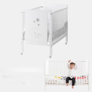 Berço co-leito Indi + kit co-leito + kit para transformar em cama