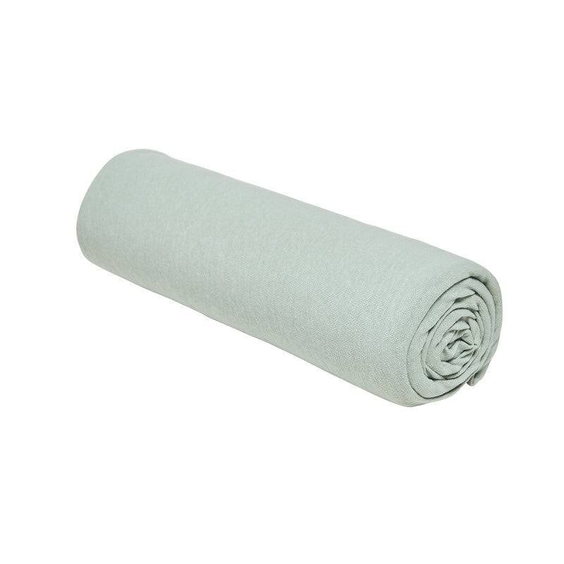 Sábana bajera ajustable de punto de algodón Jersey Cotton