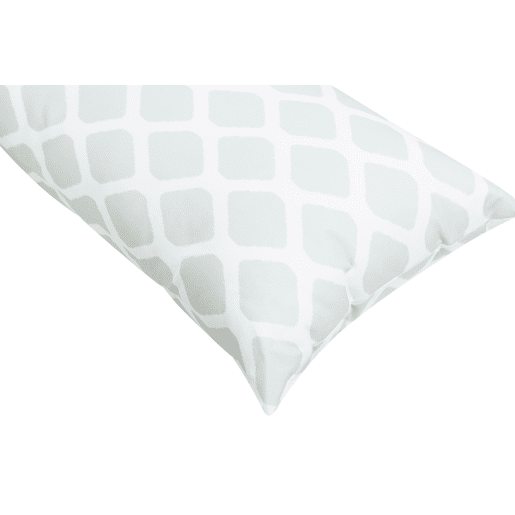 Conjunto de 2 almofadas de jardim KALAMOS Padrão geométrico 40 x 70 cm Verde menta