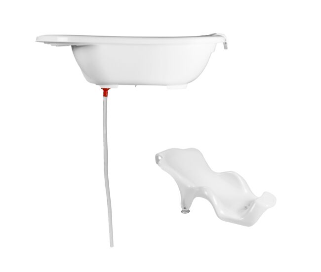 Bañera xl bebé recién nacido + hamaca ergonómica antideslizante