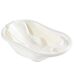 Bañera XL bebé recién nacido + hamaca ergonómica antideslizante Bañera XL bebé recién nacido + hamaca ergonómica antideslizante Blanco