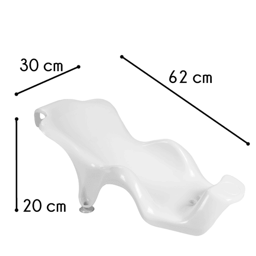Banheira XL para recém-nascidos + espreguiçadeira ergonómica e antiderrapante