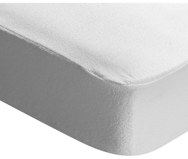 Protector de colchón para maxicuna 140x70 100% algodón e impermeable, hipoalergénico y anti-bacteriano. fabricado en españa