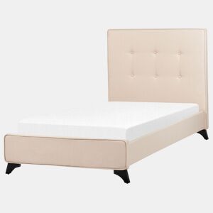 Cama Tecido AMBASSADOR 90 x 200 cm Creme